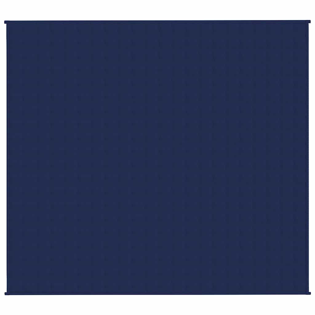 vidaXL Weighted Blanket Blue 200x220 cm 9 kg Fabric 3