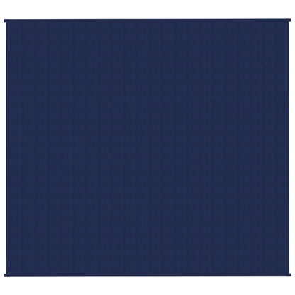 vidaXL Weighted Blanket Blue 200x230 cm 9 kg Fabric 3