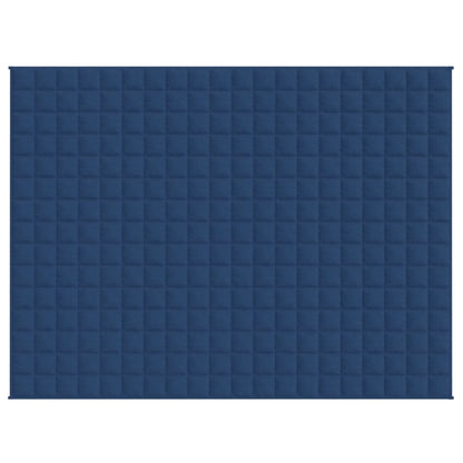 vidaXL Weighted Blanket Blue 152x203 cm 11 kg Fabric 3