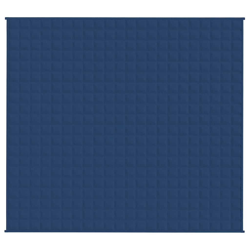 vidaXL Weighted Blanket Blue 200x230 cm 9 kg Fabric 3