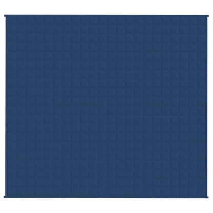 vidaXL Weighted Blanket Blue 200x230 cm 9 kg Fabric 3