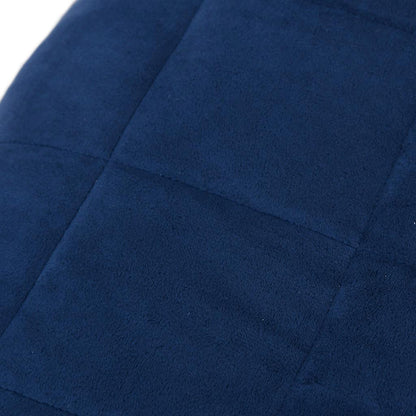 vidaXL Weighted Blanket Blue 200x230 cm 9 kg Fabric 4