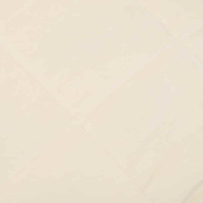 vidaXL Weighted Blanket Light Cream 220x240 cm King 15 kg Fabric 4