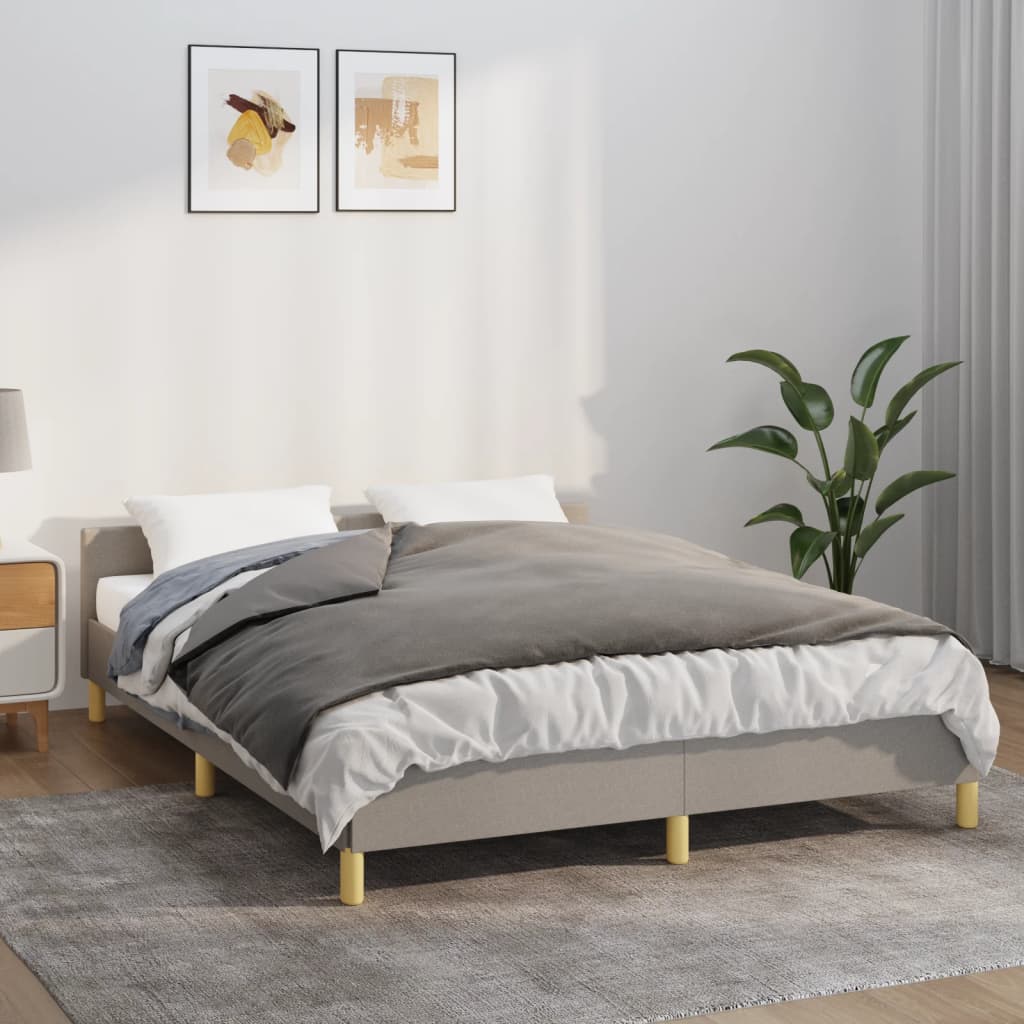 vidaXL Weighted Blanket with Cover Grey 122x183 cm 5 kg Fabric 1