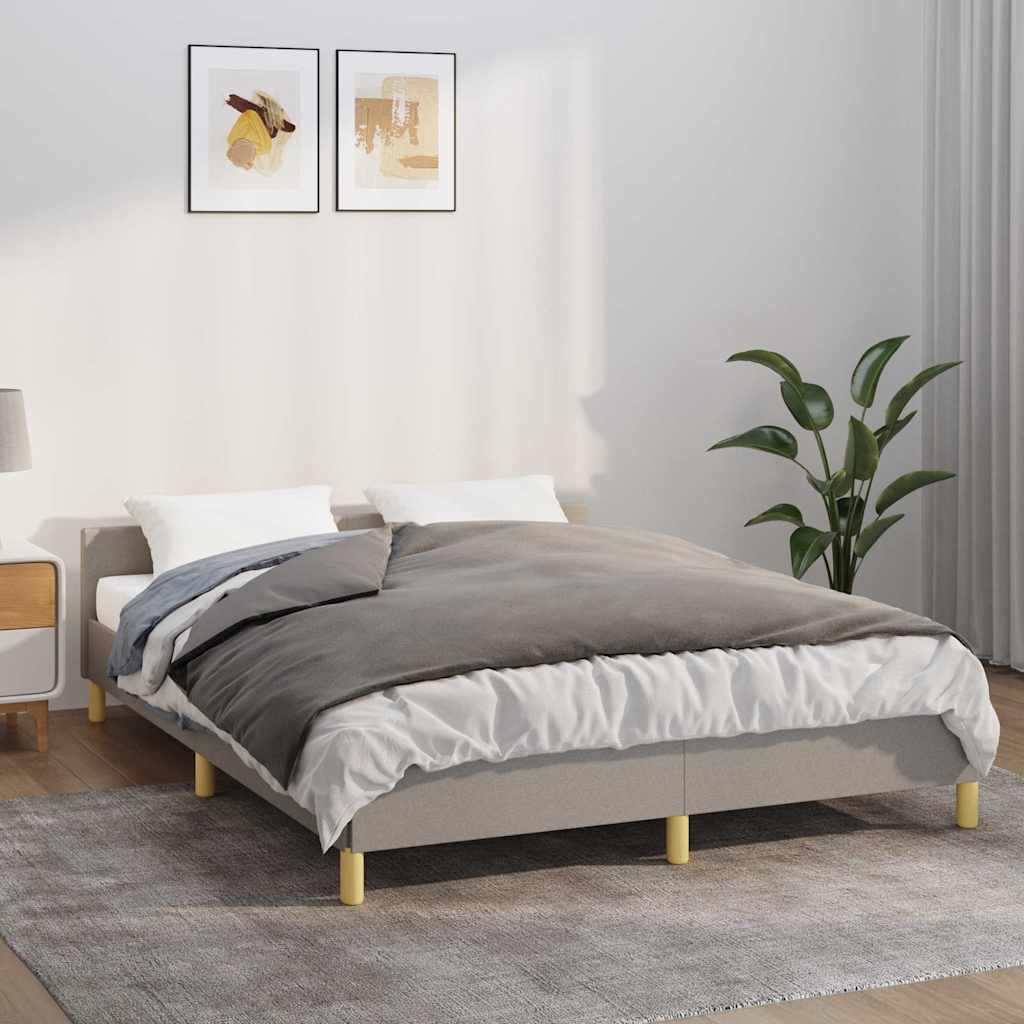 vidaXL Weighted Blanket with Cover Grey 122x183 cm 9 kg Fabric 1