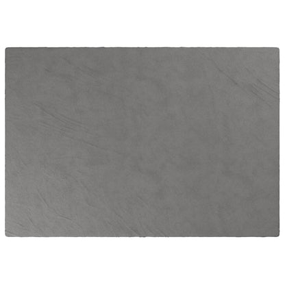 vidaXL Weighted Blanket with Cover Grey 135x200 cm Single 6 kg Fabric 3