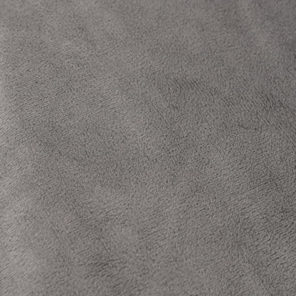 vidaXL Weighted Blanket with Cover Grey 135x200 cm Single 6 kg Fabric 4