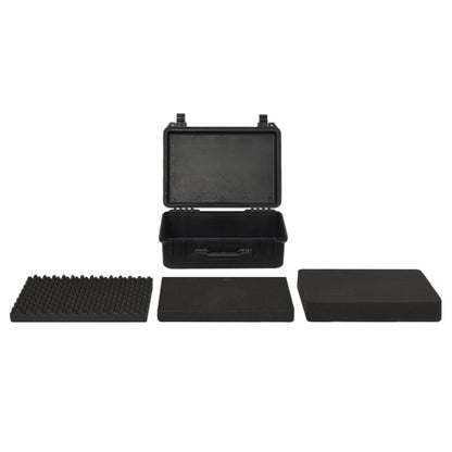 vidaXL Portable Flight Case Black 47x36x18 cm PP 2