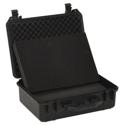 vidaXL Portable Flight Case Black 47x36x18 cm PP 3