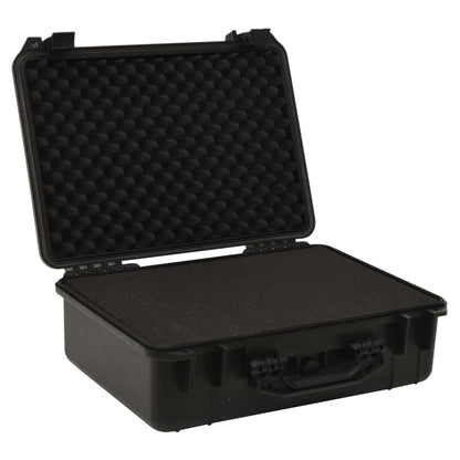 vidaXL Portable Flight Case Black 47x36x18 cm PP 4
