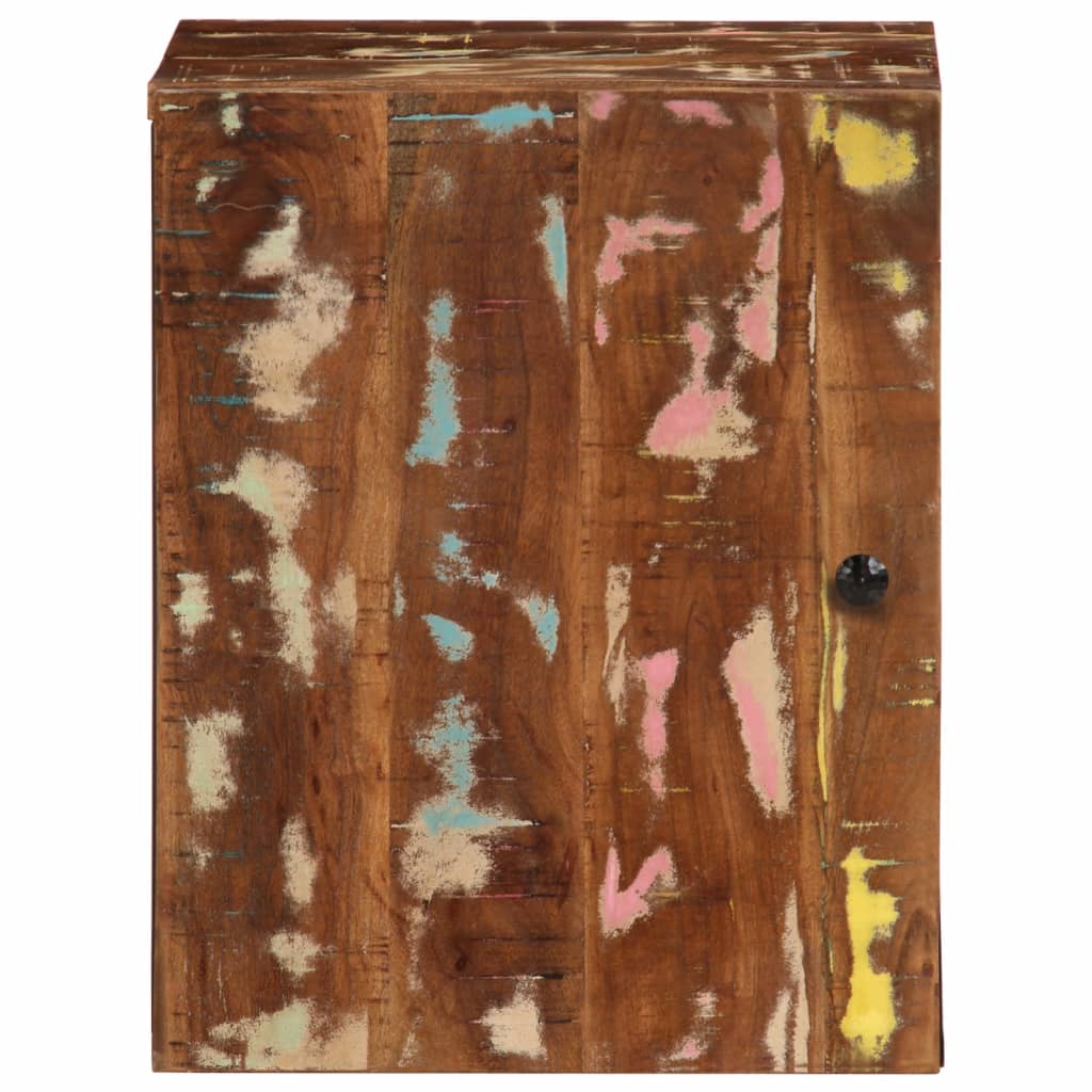 vidaXL Bathroom Wall Cabinet 38x33x48 cm Solid Wood Reclaimed 2