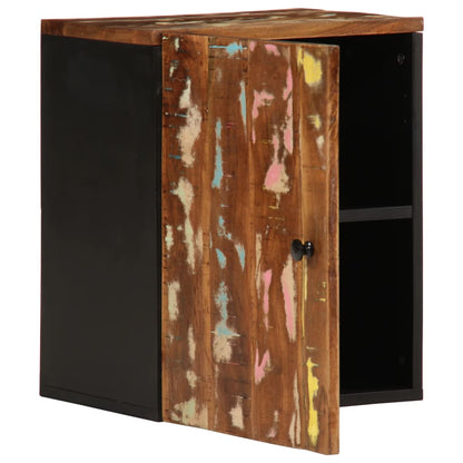 vidaXL Bathroom Wall Cabinet 38x33x48 cm Solid Wood Reclaimed 3