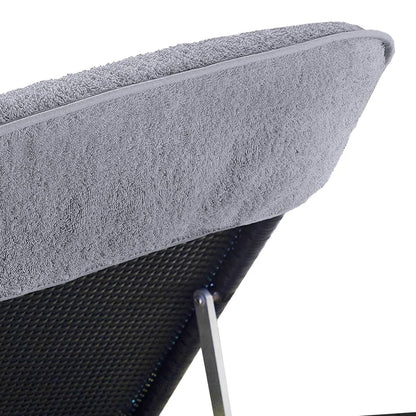 vidaXL Beach Towels 2 pcs Grey 75x200 cm Fabric 400 GSM 6