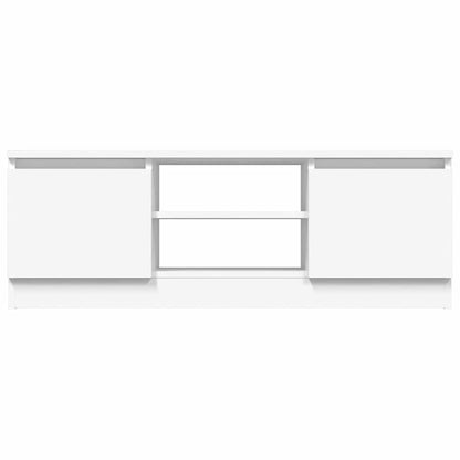 vidaXL TV Cabinet with Door White 102x30x36 cm 5