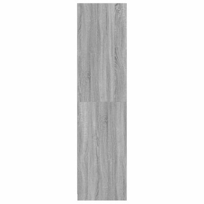 vidaXL Wardrobe Grey Sonoma 100x50x200 cm Engineered Wood 5
