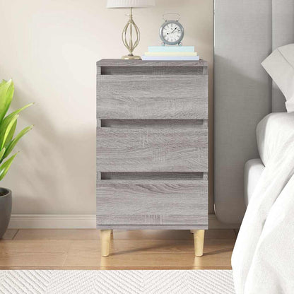 vidaXL Bedside Cabinet | Grey sonoma | Engineered wood | Medium 1