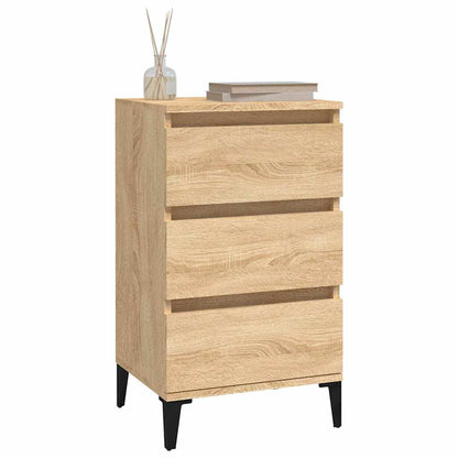 vidaXL Bedside Cabinet | Sonoma oak | Engineered wood | Medium | Bedside Cabinet 4