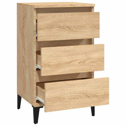 vidaXL Bedside Cabinet | Sonoma oak | Engineered wood | Medium | Bedside Cabinet 6