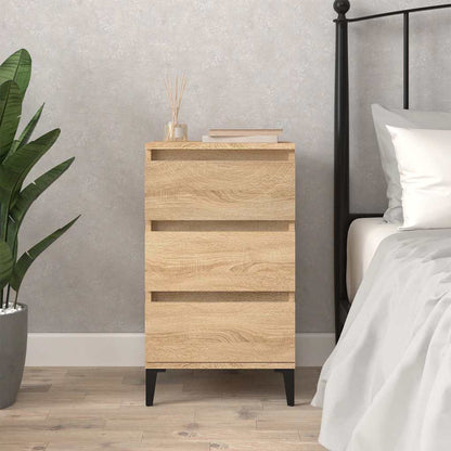 vidaXL Bedside Cabinet | Sonoma oak | Engineered wood | Medium | Bedside Cabinet 1
