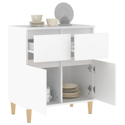 vidaXL Sideboard White 60x35x70 cm Engineered Wood 5