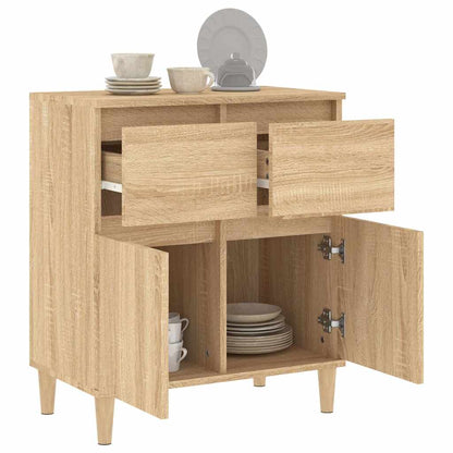 vidaXL Sideboard Sonoma Oak 60x35x70 cm Engineered Wood 5