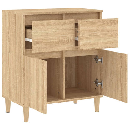 vidaXL Sideboard Sonoma Oak 60x35x70 cm Engineered Wood 6