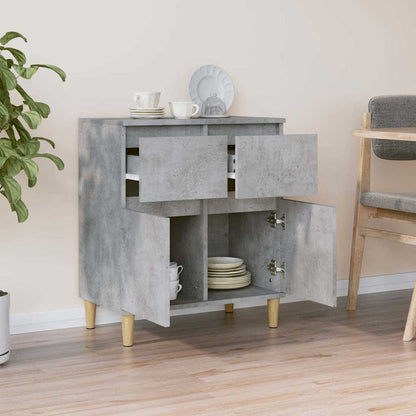 vidaXL Sideboard Concrete Grey 60x35x70 cm Engineered Wood 3