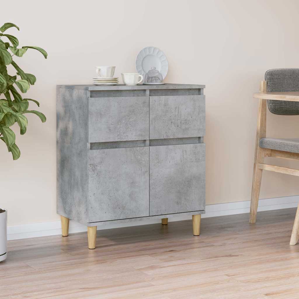 vidaXL Sideboard Concrete Grey 60x35x70 cm Engineered Wood 1