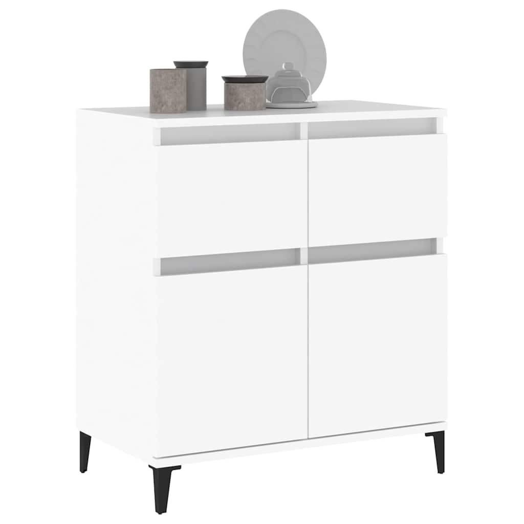 vidaXL Sideboard White 60x35x70 cm Engineered Wood 4
