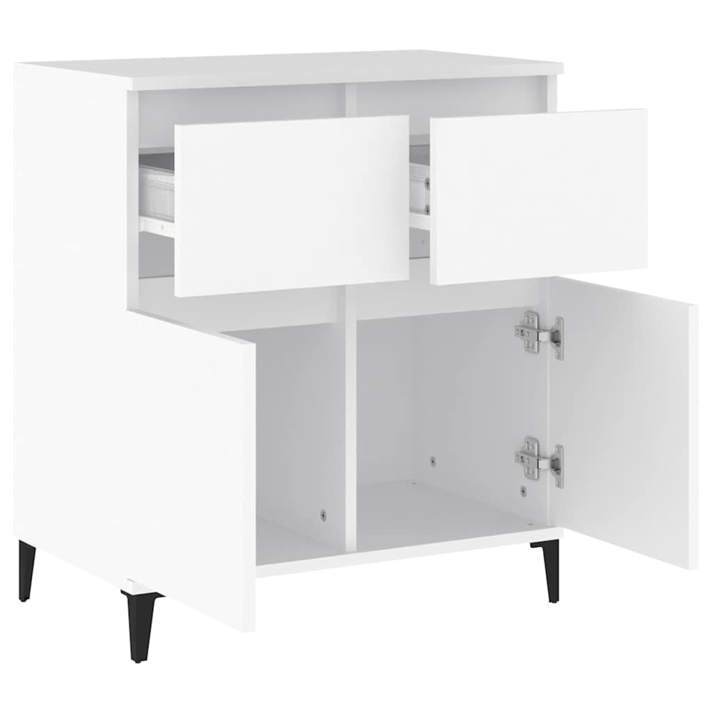 vidaXL Sideboard White 60x35x70 cm Engineered Wood 6