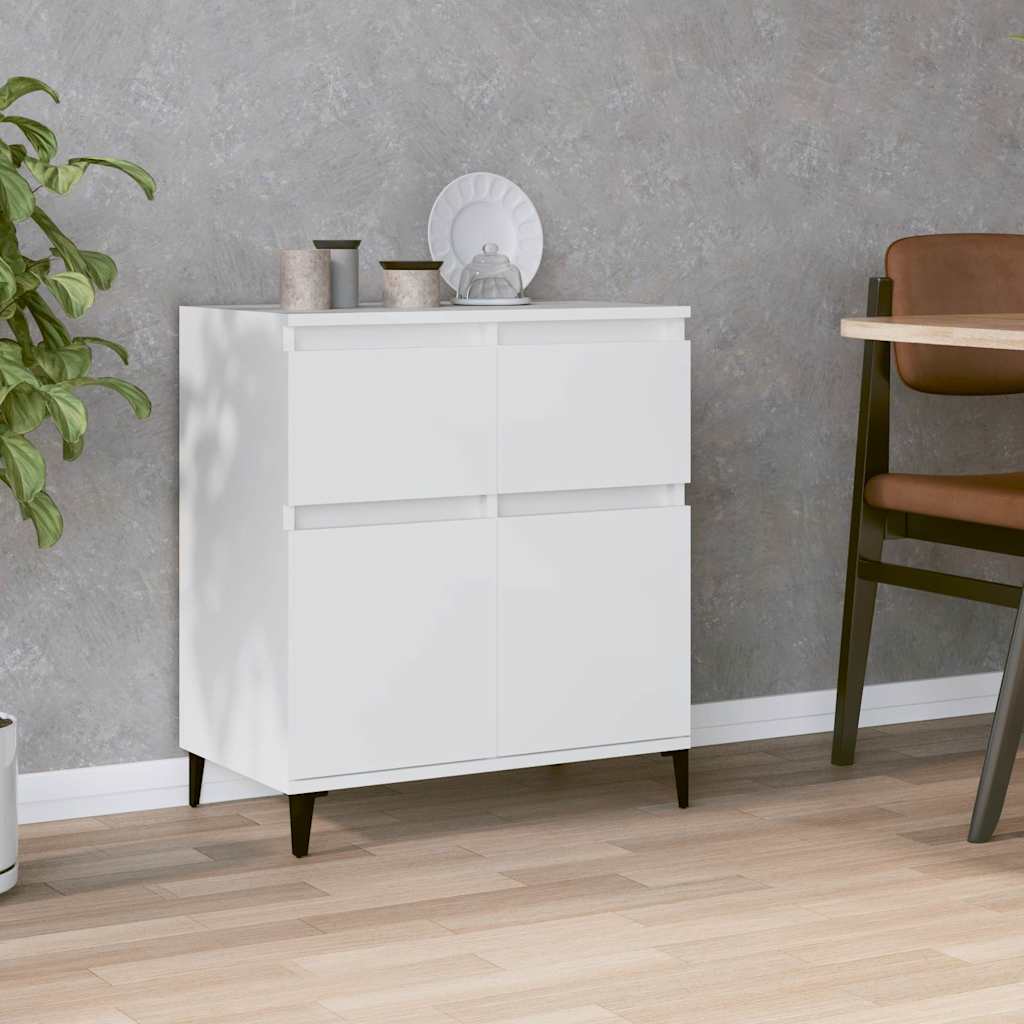 vidaXL Sideboard White 60x35x70 cm Engineered Wood 1