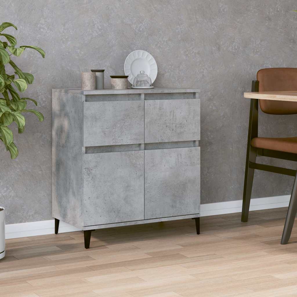 vidaXL Sideboard Concrete Grey 60x35x70 cm Engineered Wood 1