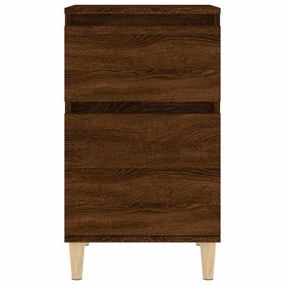 vidaXL Bedside Cabinets 2 pcs Brown Oak 40x35x70 cm 6