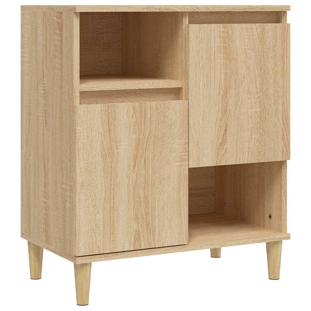 vidaXL Sideboard Sonoma Oak 60x35x70 cm Engineered Wood 2