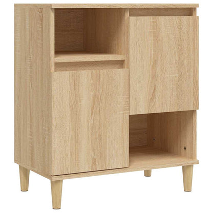 vidaXL Sideboard Sonoma Oak 60x35x70 cm Engineered Wood 2
