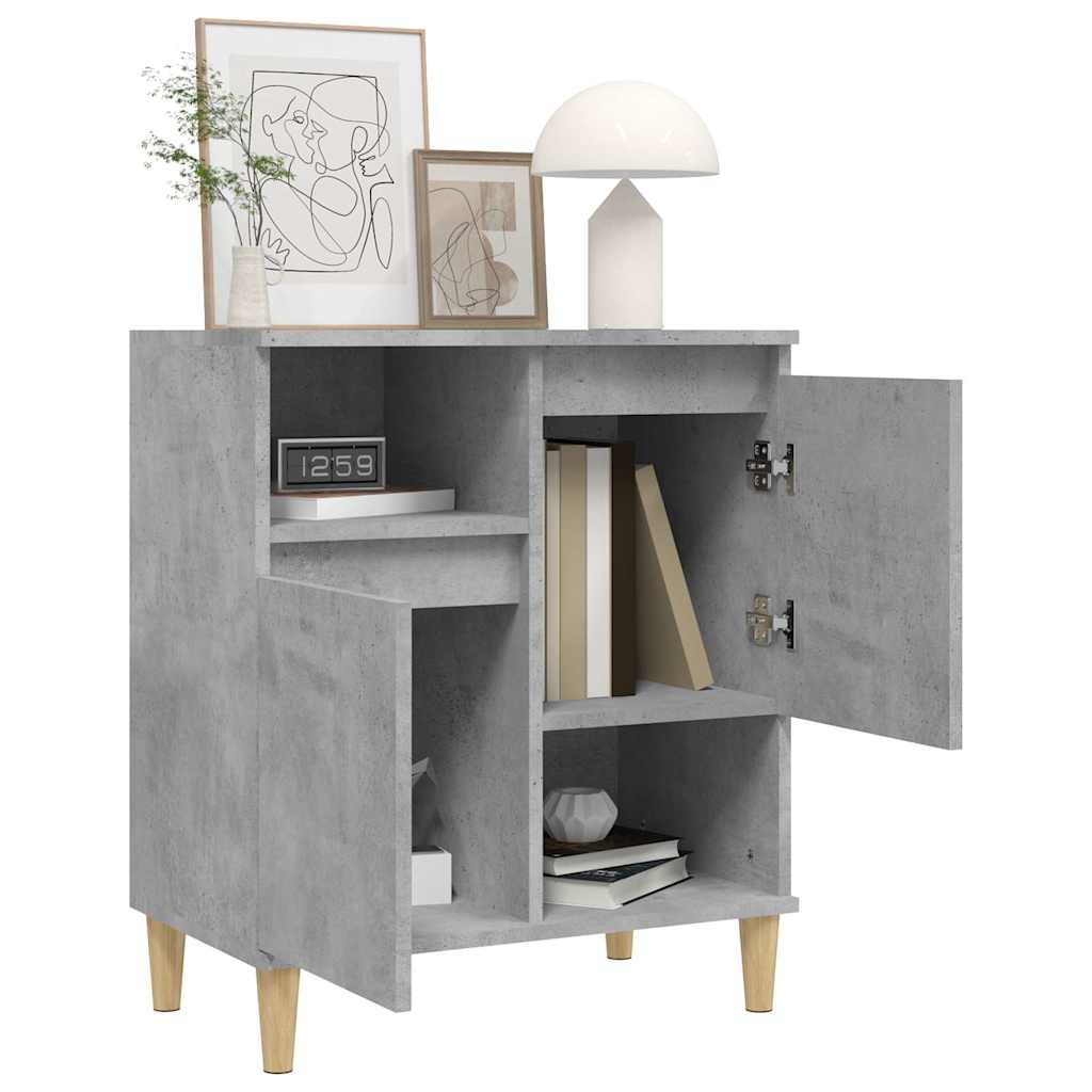 vidaXL Sideboard Concrete Grey 60x35x70 cm Engineered Wood 4