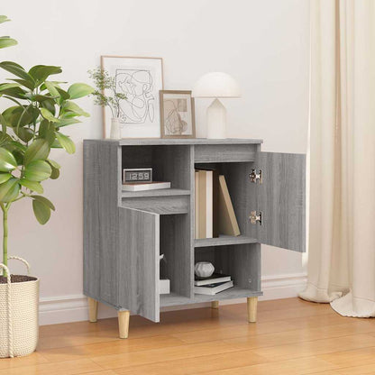 vidaXL Sideboard Grey Sonoma 60x35x70 cm Engineered Wood 3