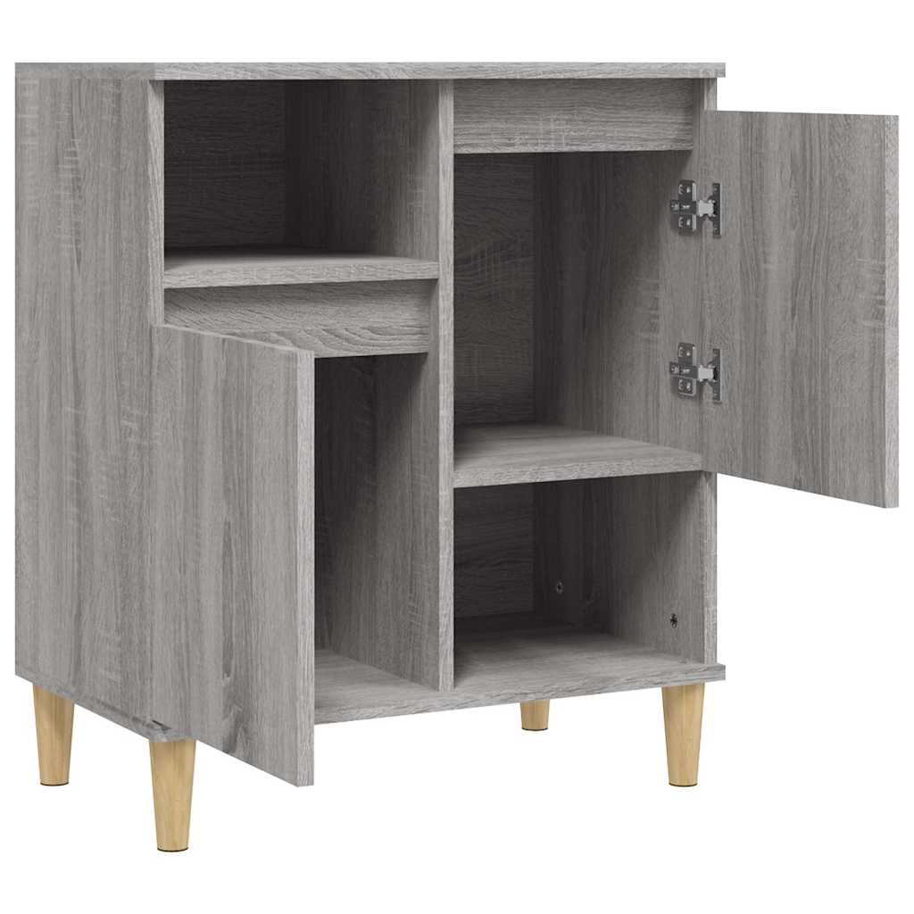vidaXL Sideboard Grey Sonoma 60x35x70 cm Engineered Wood 5