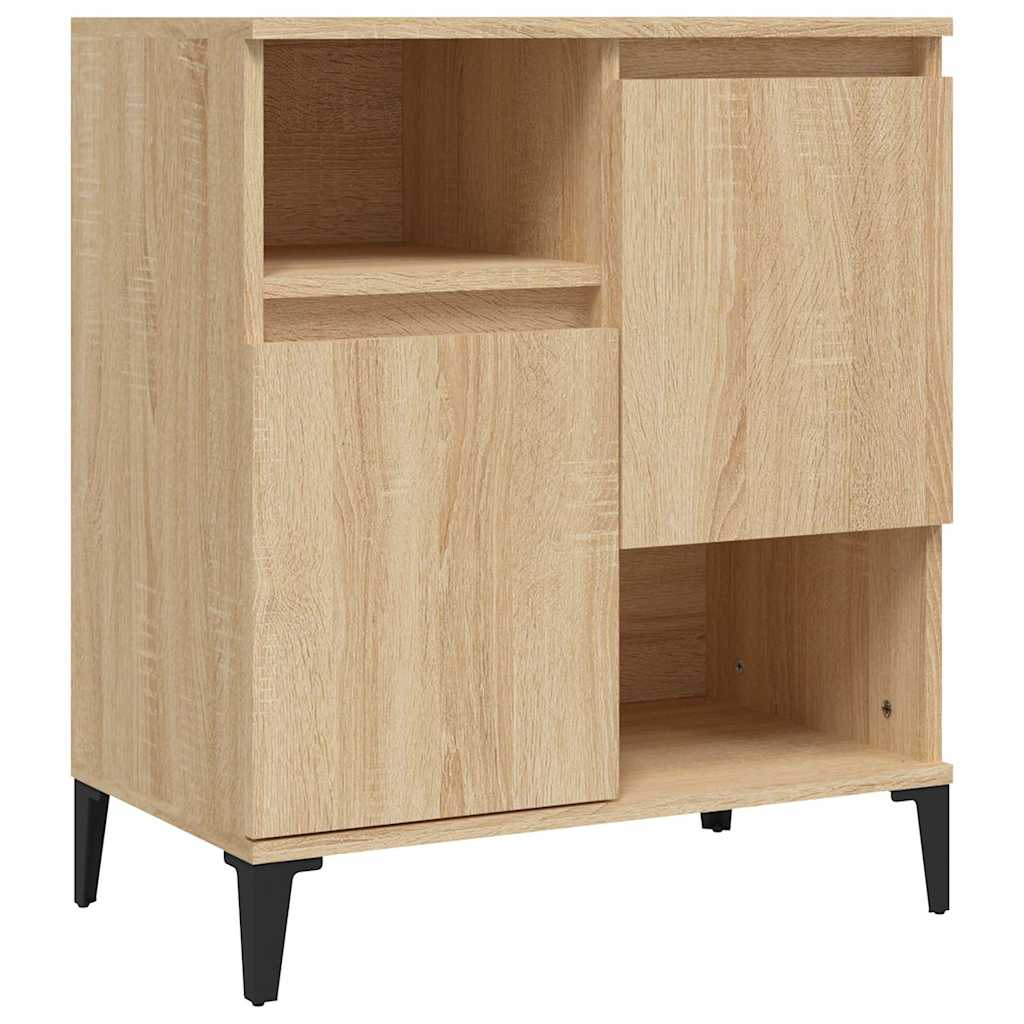 vidaXL Sideboard Sonoma Oak 60x35x70 cm Engineered Wood 2