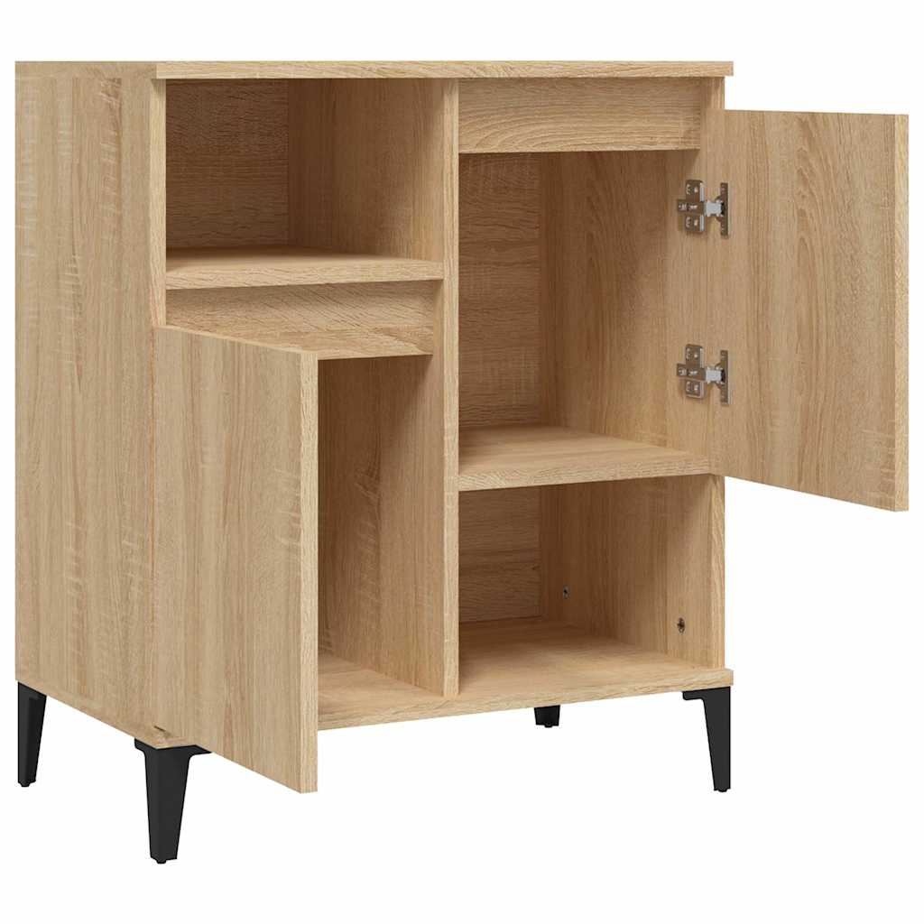 vidaXL Sideboard Sonoma Oak 60x35x70 cm Engineered Wood 6