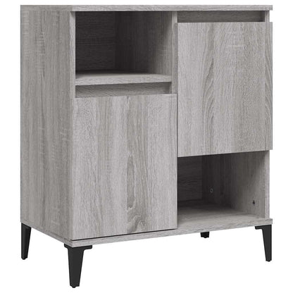vidaXL Sideboard Grey Sonoma 60x35x70 cm Engineered Wood 2
