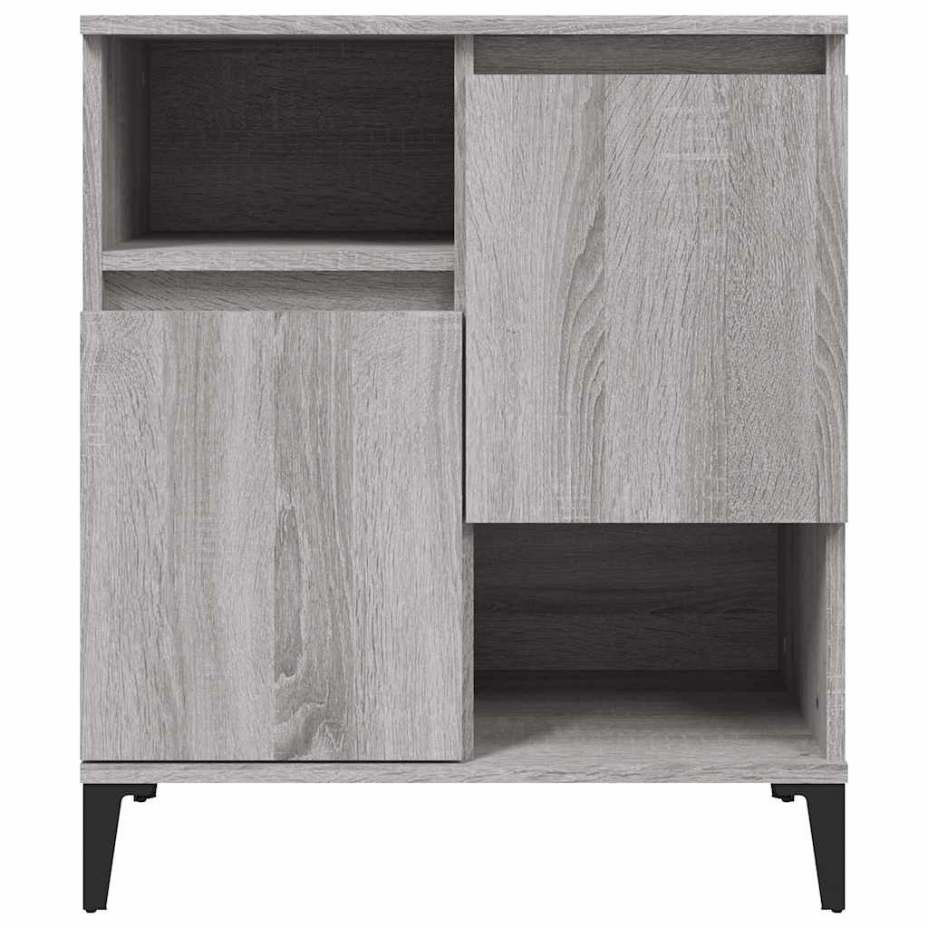 vidaXL Sideboard Grey Sonoma 60x35x70 cm Engineered Wood 5