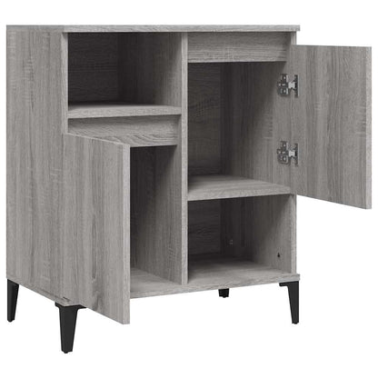 vidaXL Sideboard Grey Sonoma 60x35x70 cm Engineered Wood 6