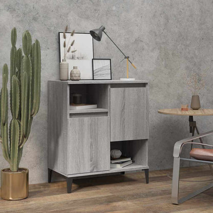 vidaXL Sideboard Grey Sonoma 60x35x70 cm Engineered Wood 1