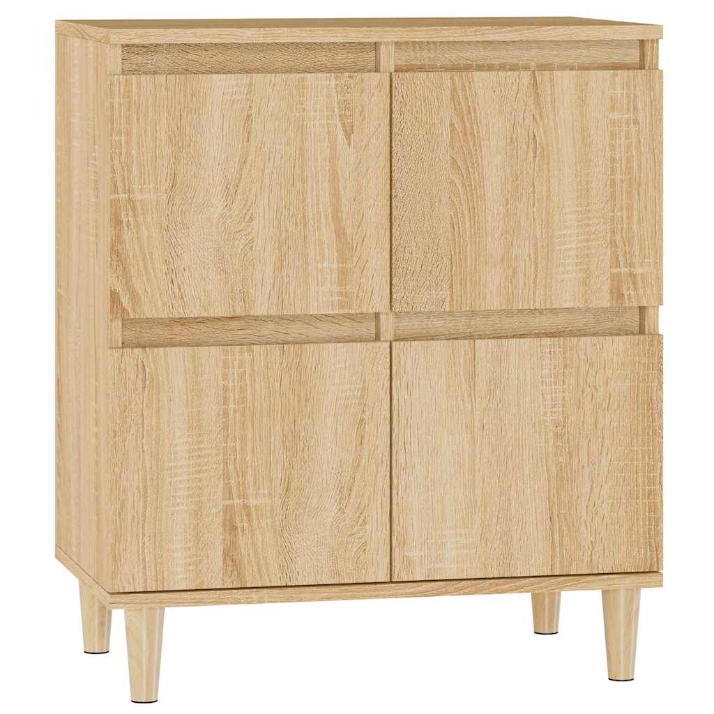 vidaXL Sideboard Sonoma Oak 60x35x70 cm Engineered Wood 2