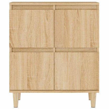 vidaXL Sideboard Sonoma Oak 60x35x70 cm Engineered Wood 6