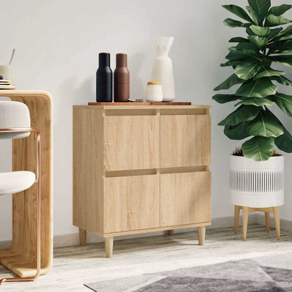 vidaXL Sideboard Sonoma Oak 60x35x70 cm Engineered Wood 1