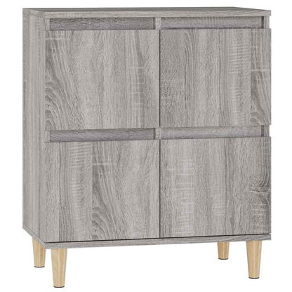 vidaXL Sideboard Grey Sonoma 60x35x70 cm Engineered Wood 2