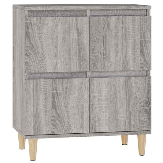 vidaXL Sideboard Grey Sonoma 60x35x70 cm Engineered Wood 2