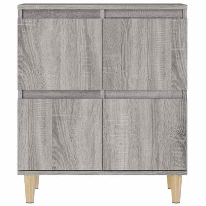 vidaXL Sideboard Grey Sonoma 60x35x70 cm Engineered Wood 4